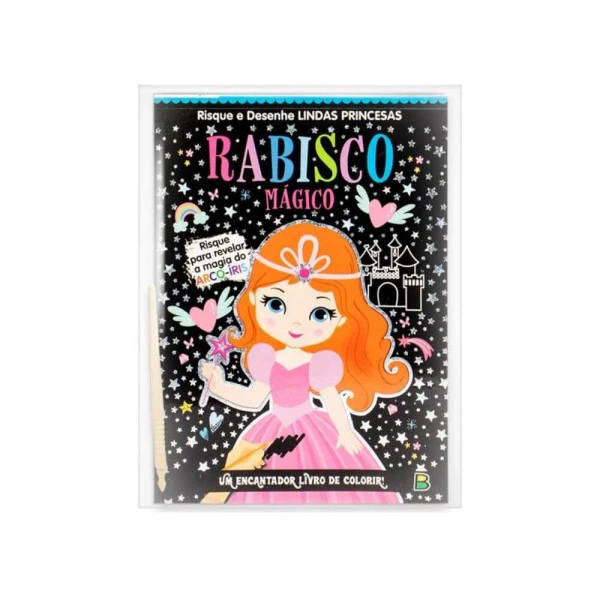 Livro Rabisco Mágico Lindas Princesas