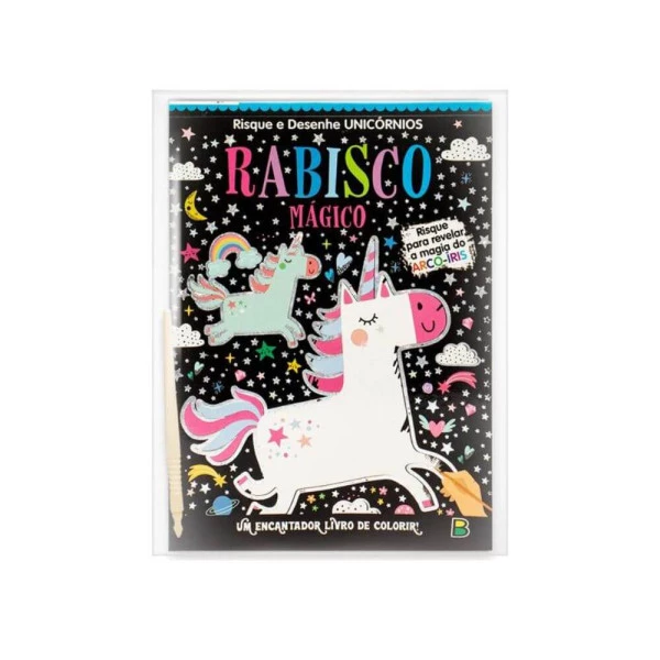 Livro Rabisco Mágico Unicórnio