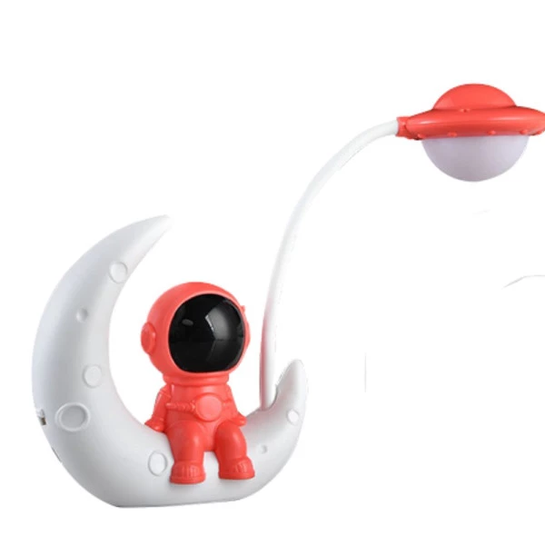 Luminaria Astronauta Sentado Rosa