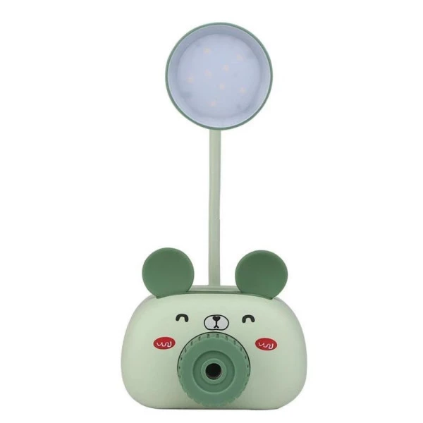 Luminária de Mesa Led Apontador Ratinho Verde