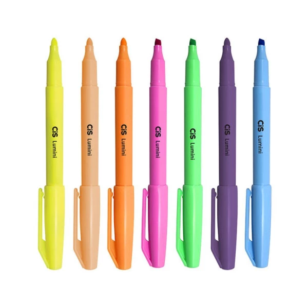 Marca Texto Cis Lumini Tons Neons