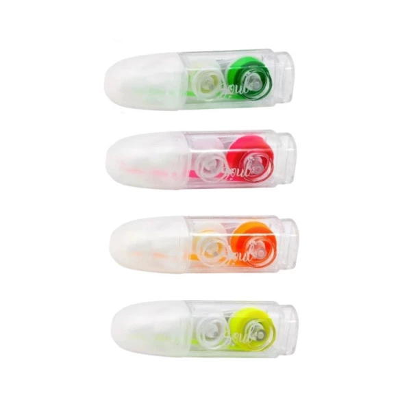 Marca Texto Em Fita Colorido Neon BRW Soul