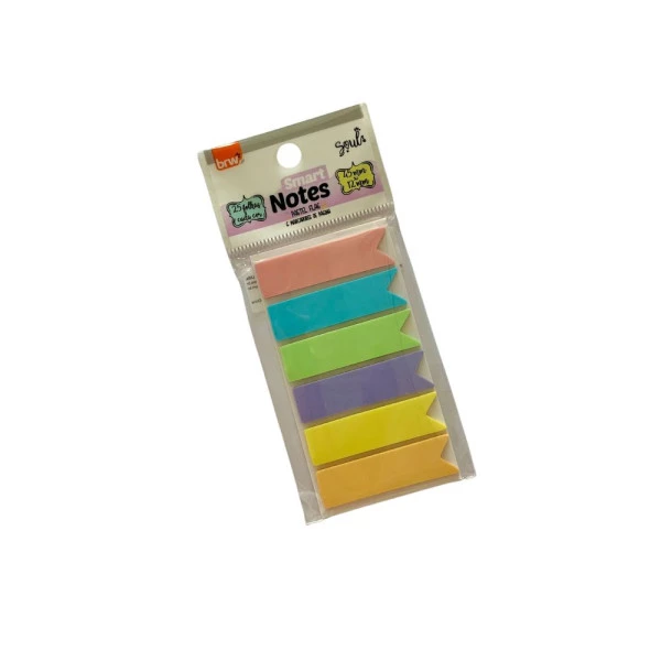 Marcador De Páginas Pastel Smart Notes 6 Cores