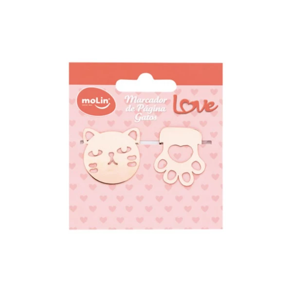 Marcador de Páginas Gatos Love Molin 2un