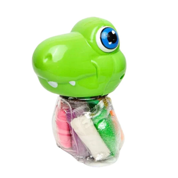 Massinha De Modelar Dino Kit 12 Cores e 5 Moldes Leo&Leo