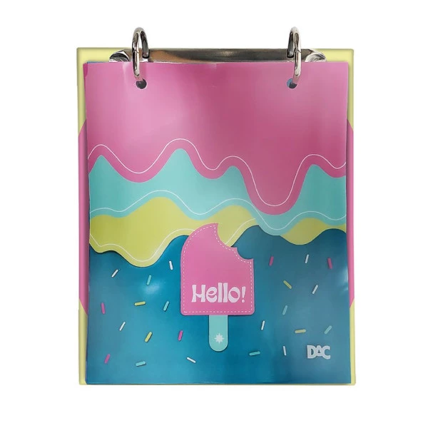 Mini Fichário Porta Fichas Hello DAC
