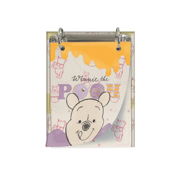 Mini Fichário Porta Fichas Ursinho Pooh DAC