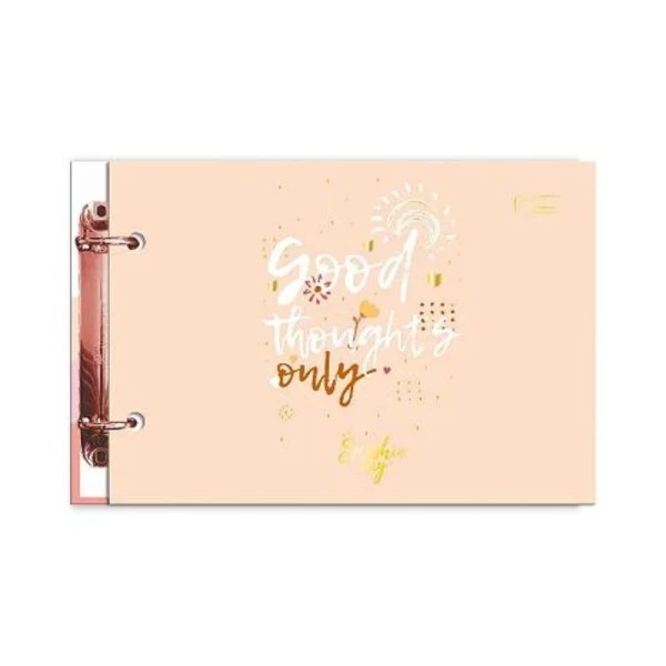Mini Fichário Porta Fichas Sunshine Day Cardesil Good Thoughts