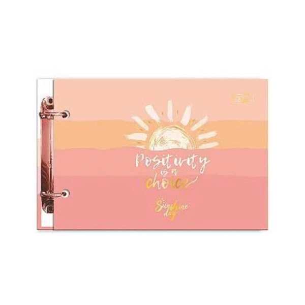 Mini Fichário Porta Fichas Sunshine Day Cardesil Positivity