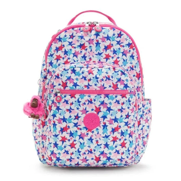 Mochila Kipling Seoul Poppy Stars