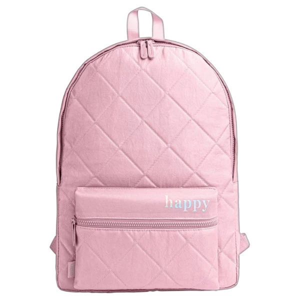 Mochila de Costas Académie Happy Rosa