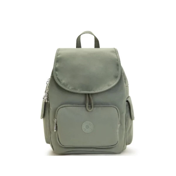 Mochila Kipling City Pack S Verde Dark Seaweed 13L
