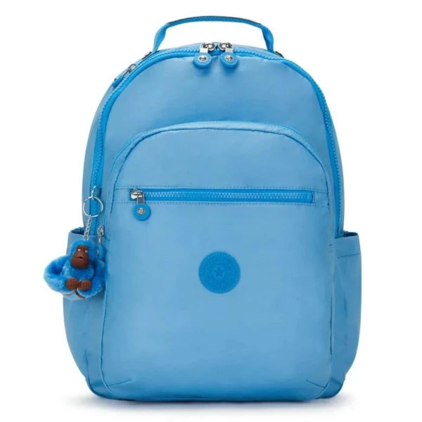 Mochila Kipling Seoul Fairy Aqua Metálico 27L
