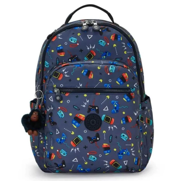 Mochila Kipling Seoul Gaming Grey 27L