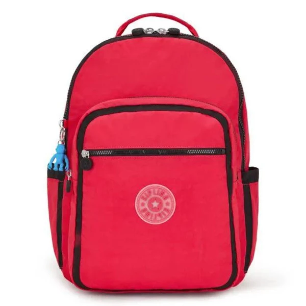 Mochila Kipling Seoul True Pink Black 27L