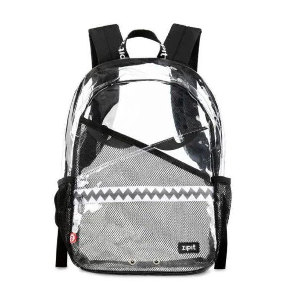 Mochila Zipit Razor Transparente 2 compartimentos