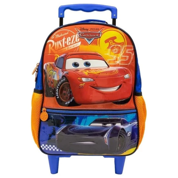 Mochila Escolar de Rodinhas Carros Xeryus