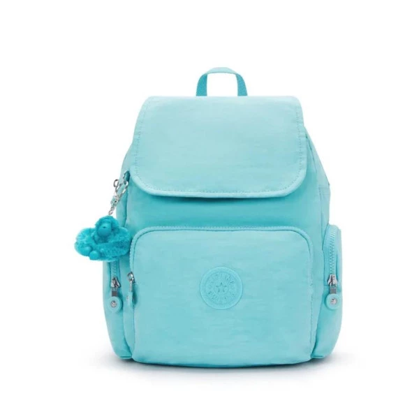 Mochila Kipling City Zip S Deepest Aqua 13L
