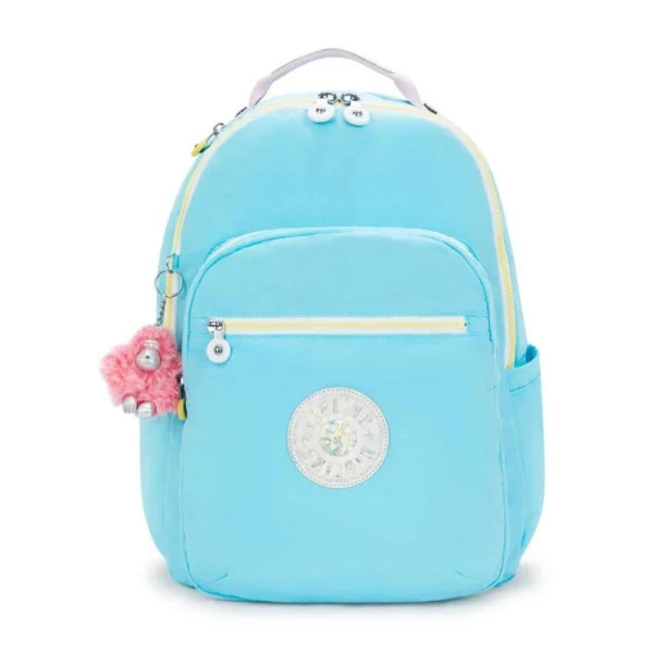 Mochila Kipling Seoul Blue Sea Mix 27L