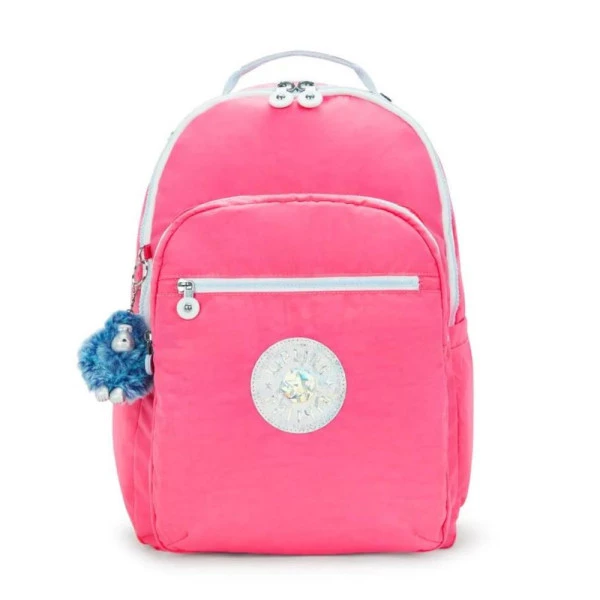 Mochila Kipling Seoul Happy Pink Mix 27L