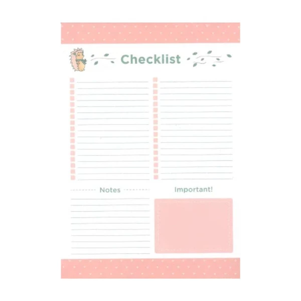 Planner Checklist A4 Organizador Riccio Ótima c/ 30 Folhas