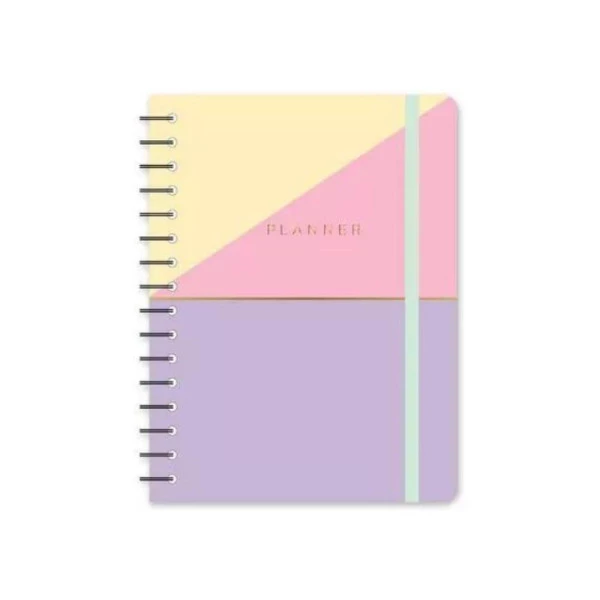 Planner Semanal Cicero Wire-o Pastel Block Notas A5 Color