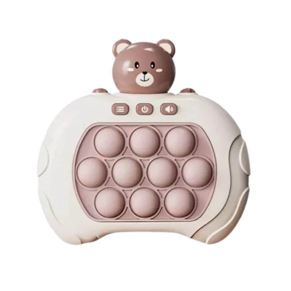 Pop It Eletrônico Brinquedo Fidget Toy Ursinho