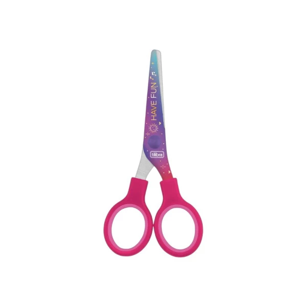 Tesoura Escolar Tilibra Doodles 128mm
