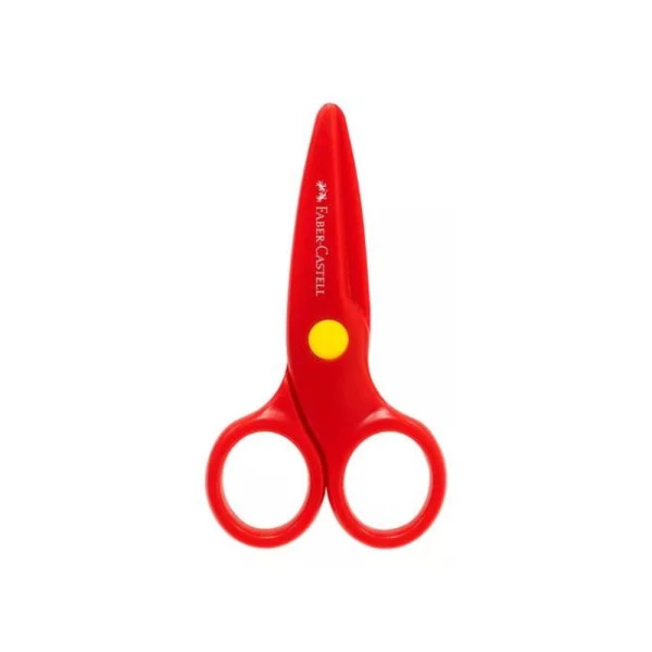 Tesoura Escolar Supersegura Little Creatives Faber Castell