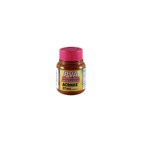 Tinta Fosca Artesanato PVA Acrilex 37ml Marrom