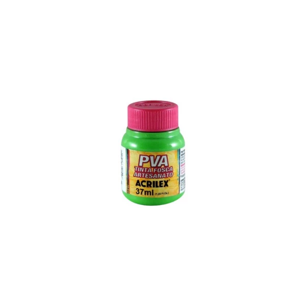 Tinta Fosca Artesanato PVA Acrilex 37ml Verde Folha