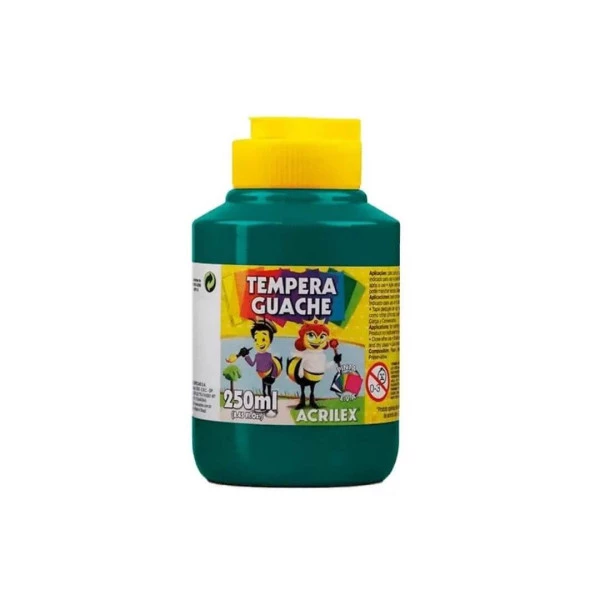 Tinta Guache Acrilex Verde Bandeira 250ml