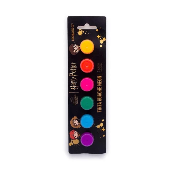 Tinta Guache Neon Harry Potter 6 Cores Leo&Leo