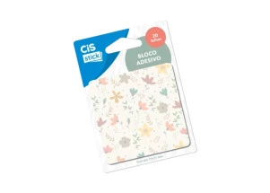 Bloco Adesivo Cis Stick Boho Flowers 75x75mm 20F