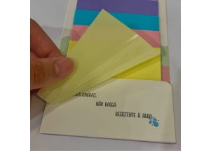 Post-It Transparente Com Cor Pastel Smart Notes BRW 40F