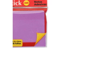 Bloco de Notas Roxo Neon Molin- 100F