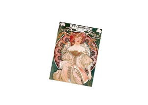 Caderneta História da Arte Buendia Champenois Alphonse Mucha