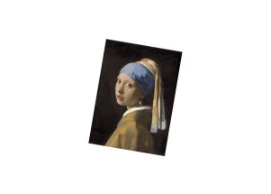 Caderneta História da Arte Buendia Moça Com Brinco De Pérola Vermeer