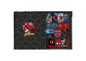 Caderno Brochurão Spider Man Tilibra 80F Homem Aranha Vilões