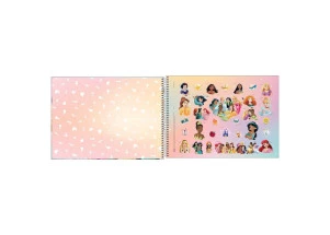 Caderno Cartografia E Desenho Princesas Disney Tilibra 80F Together