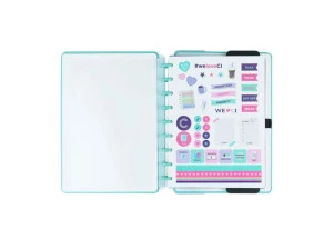 Caderno Inteligente Médio All Aquamarine