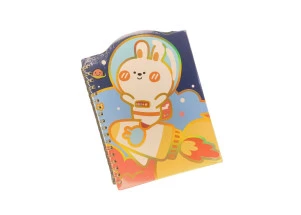 Caderno Kawaii Fofo M Coelho Astronauta