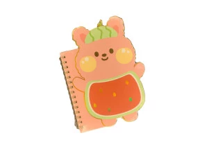 Caderno Kawaii Fofo M Coelhinho Melancia