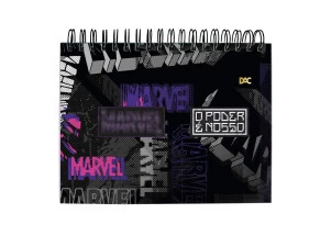 Caderno Smart Universitário Horizontal Marvel