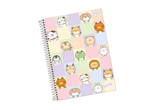 Caderno Universitário 1 Matéria 80F Spice Tilibra Pets