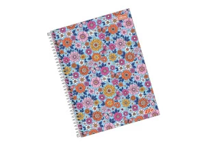 Caderno Universitário 12 Matérias 240F Tilibra D+ Floral