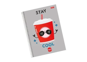 Caderno Universitário 10 Matérias 160F Fuzy Foroni Stay Cool