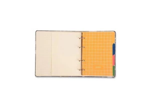 Caderno Argolado Cicero Criativo Office Duo Trama Xadrez A5