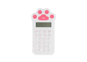 Calculadora de Bolso Patinha Tris Holic Pets 8 Dígitos