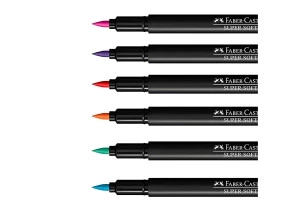 Caneta Brush Pen Faber-Castell Super Soft